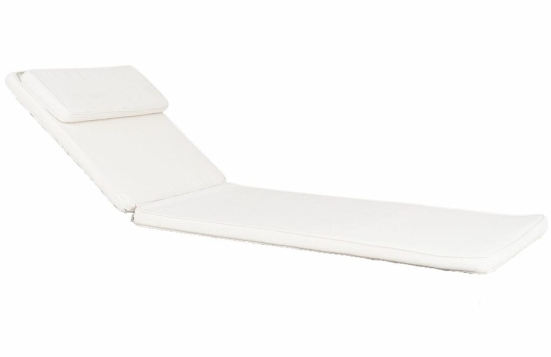 Nordic Living Bílý sedací polštář na