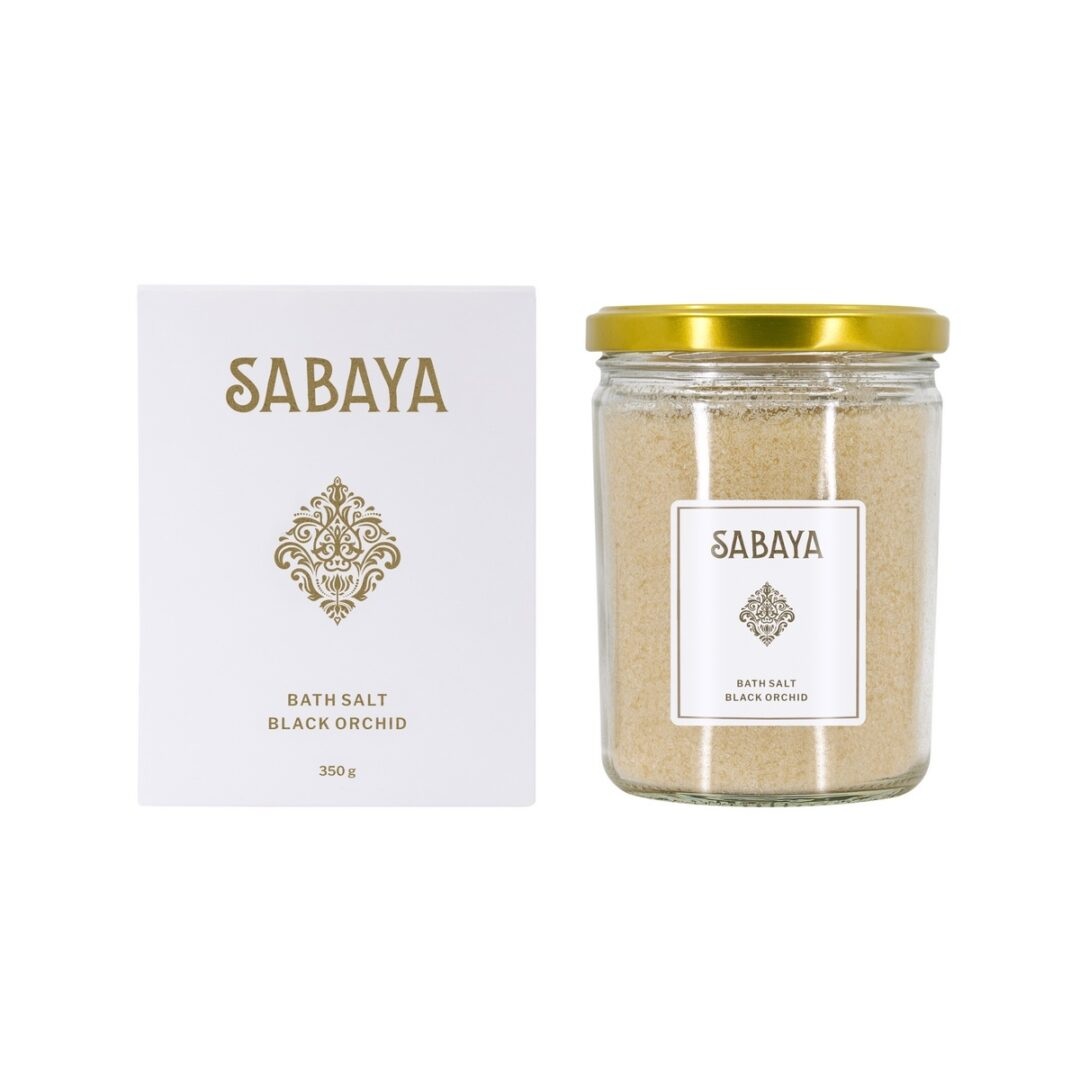 Sabaya Sůl do koupele Černá