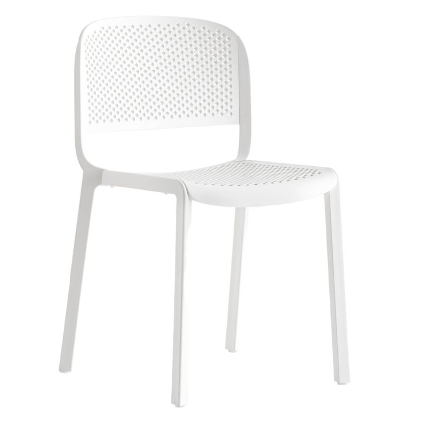 Pedrali Bílá plastová zahradní židle