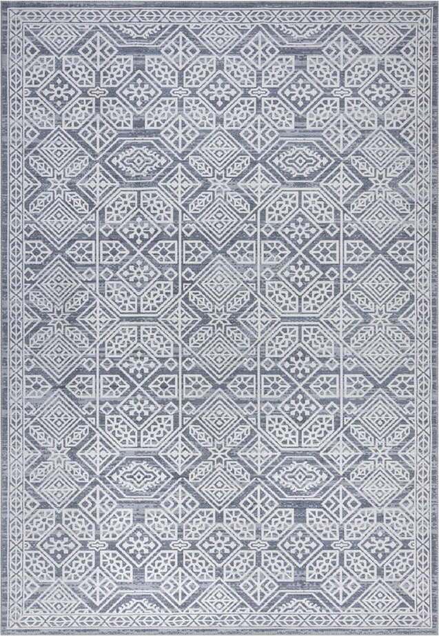 Šedý pratelný koberec 170x120 cm FOLD