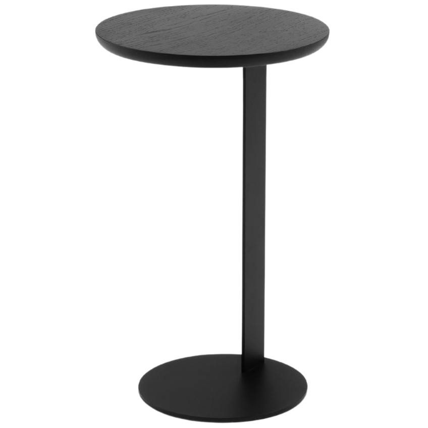 Černý dubový odkládací stolek MICADONI NAMIB 30