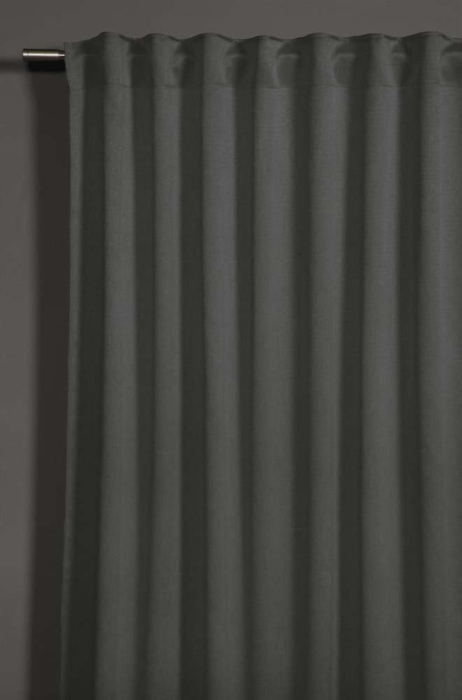 Tmavě šedý zatemňovací závěs 130x245 cm