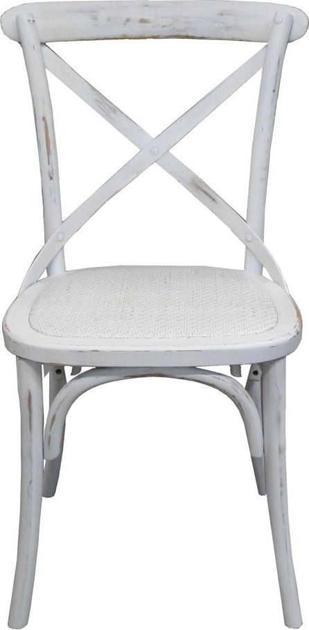 Bílá jídelní židle –