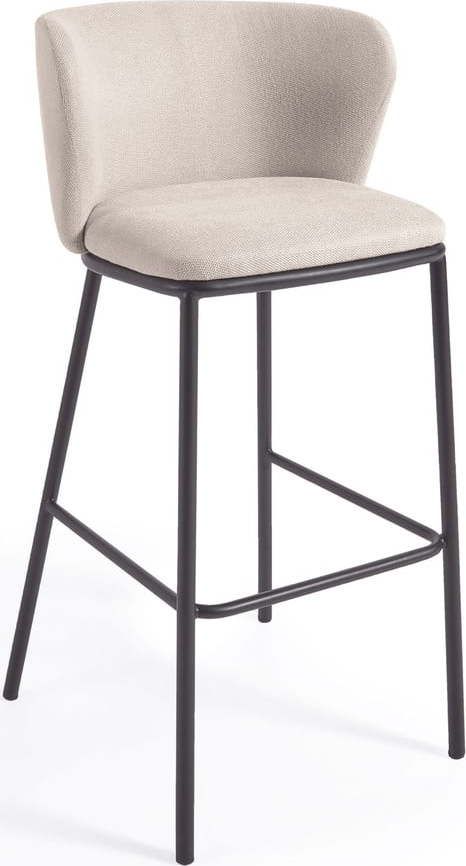 Béžová barová židle 102 cm Ciselia