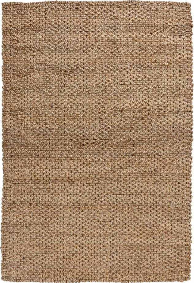 Jutový koberec v přírodní barvě 200x290 cm