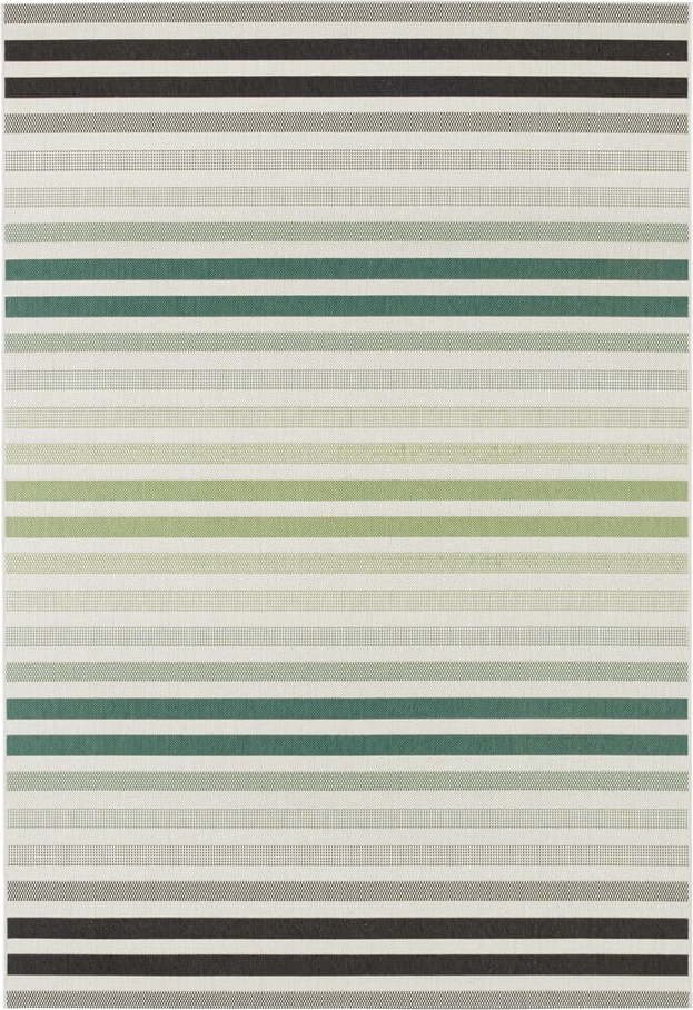 Zeleno-šedý venkovní koberec NORTHRUGS Paros