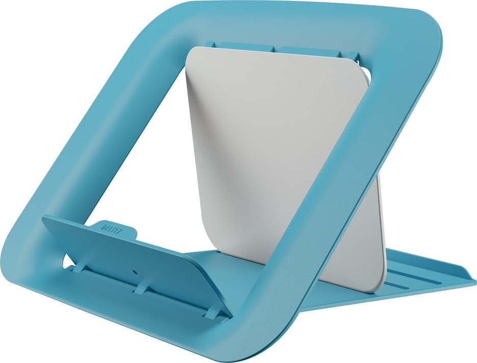 Modrý nastavitelný stojan pod notebook ERGO