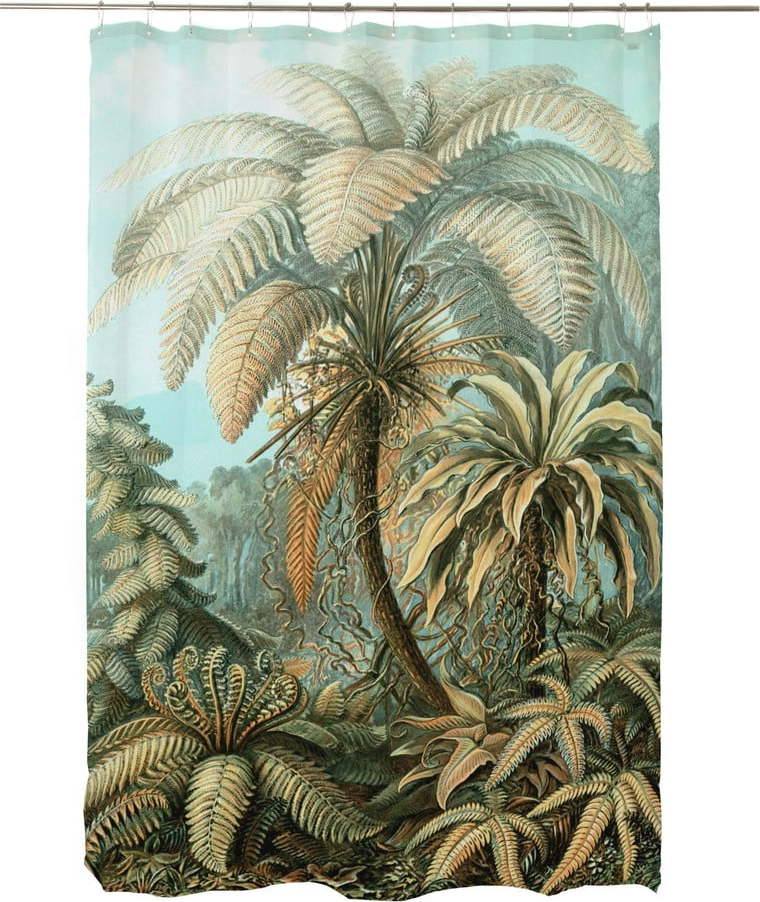 Sprchový závěs 175x180 cm Vintage Palm