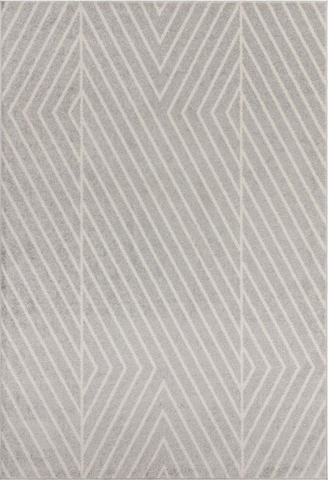 Světle šedý koberec 120x170 cm Muse