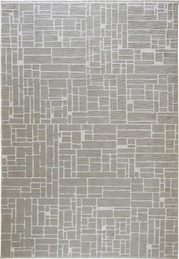 Šedo-béžový koberec 60x110 cm Jaipur