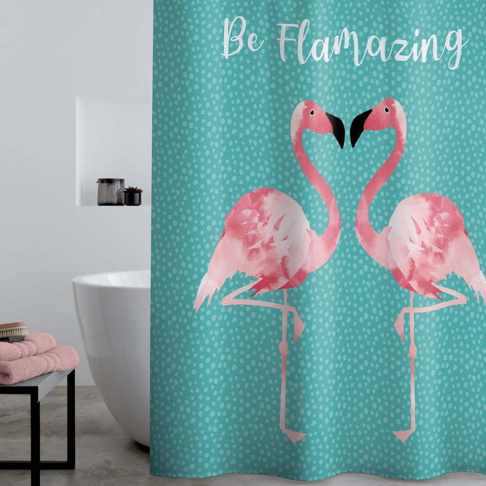 Sprchový závěs 180x180 cm Flamingo