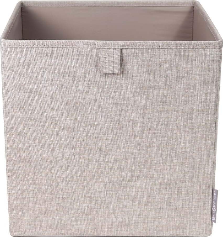 Béžový úložný box Bigso Box