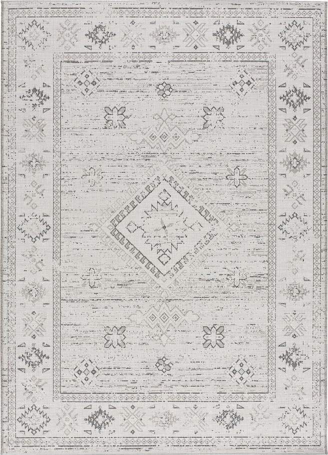 Béžovo-šedý venkovní koberec Universal Ballia