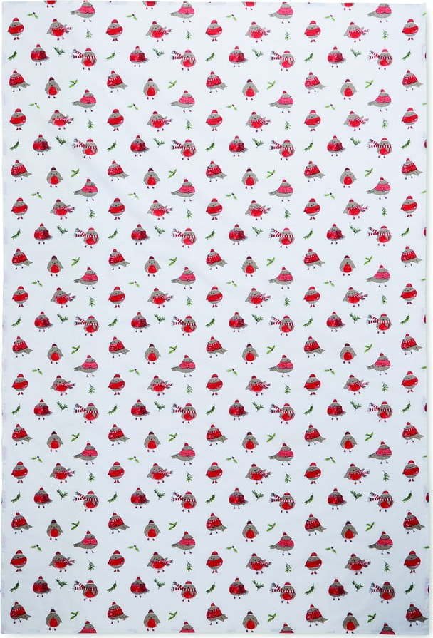 Bavlněný ubrus s vánočním motivem 137x229 cm