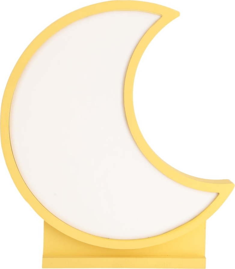 Žlutá dětská lampička Moon –